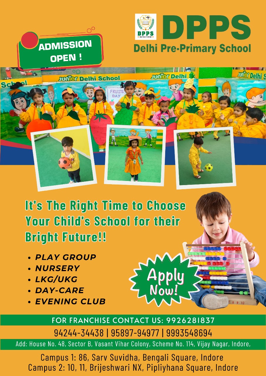 Best School For Nursery Near Me In Indore