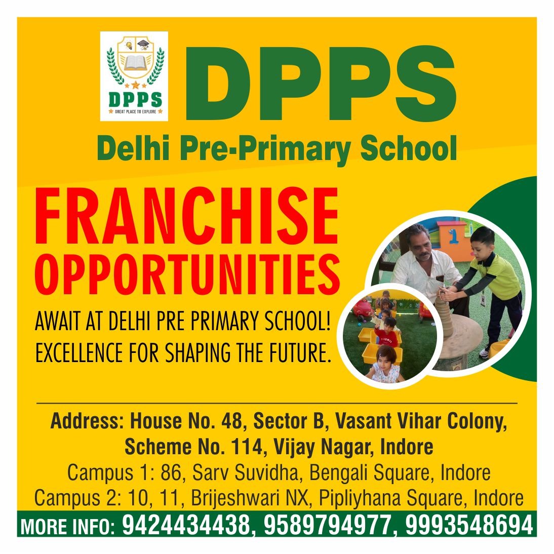 Best Preschool Primary School Franchise Opportunity in Indore