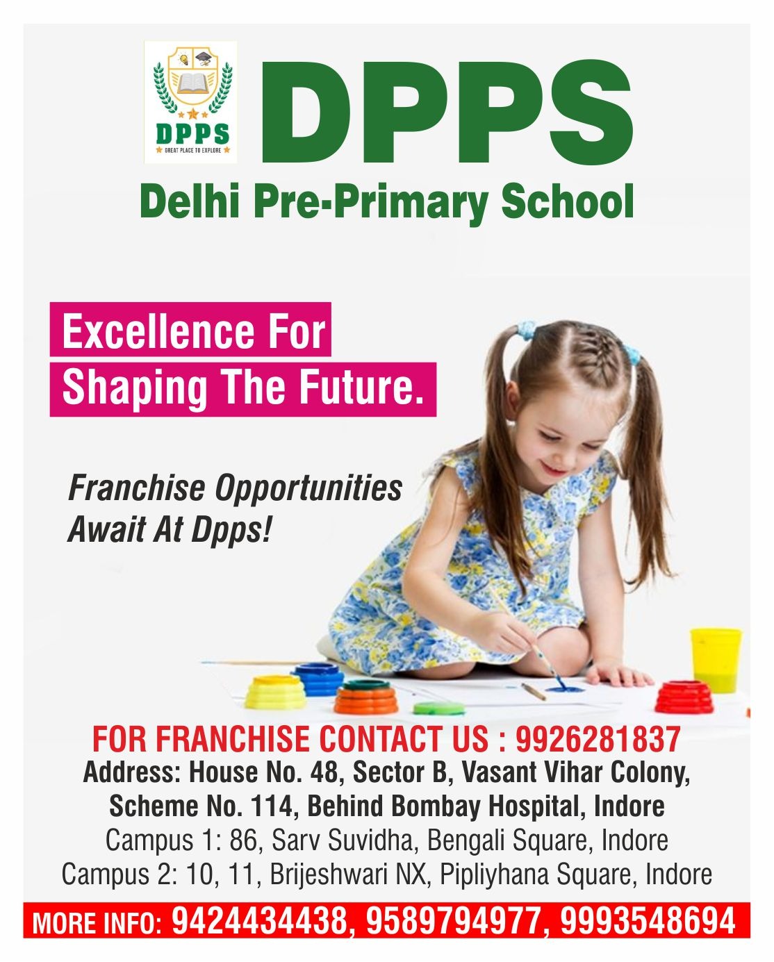 Best Pre Primary School Franchise in Indore