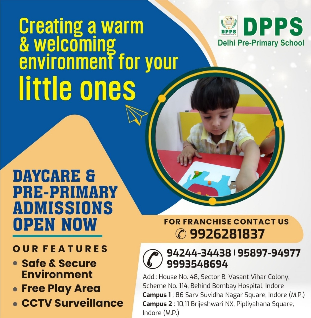 Best Playschool in Indore