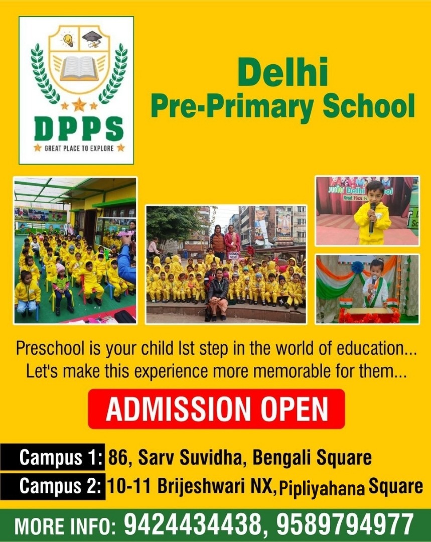 Famous PreSchool Near Palasia Indore